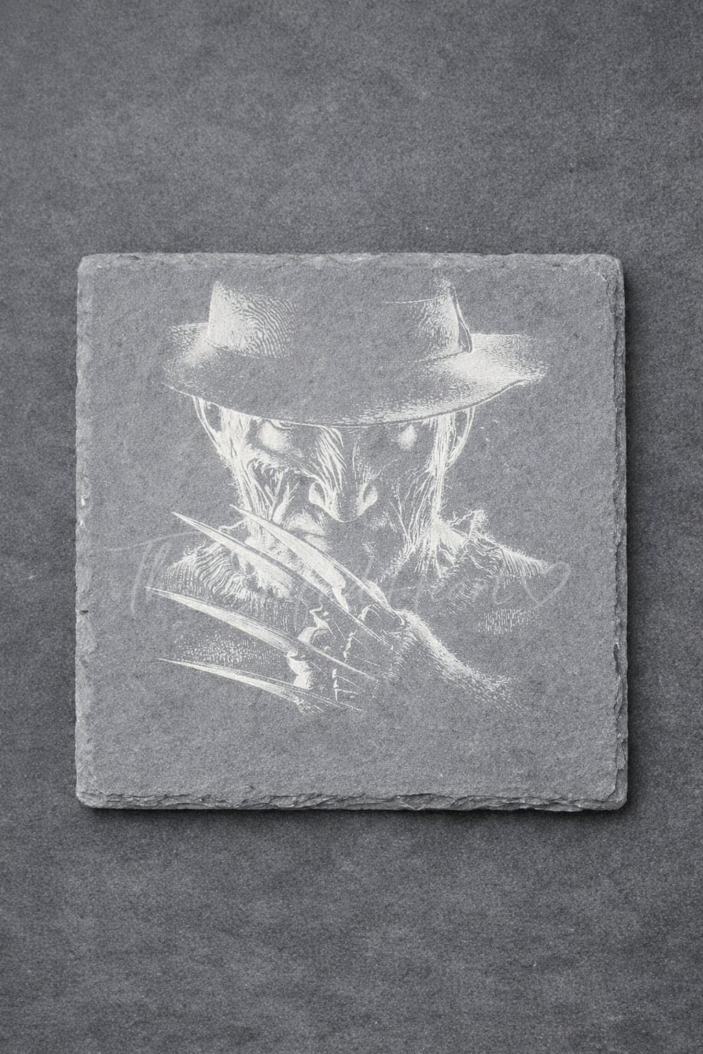 Horror Character Slate Coasters – Set of 4