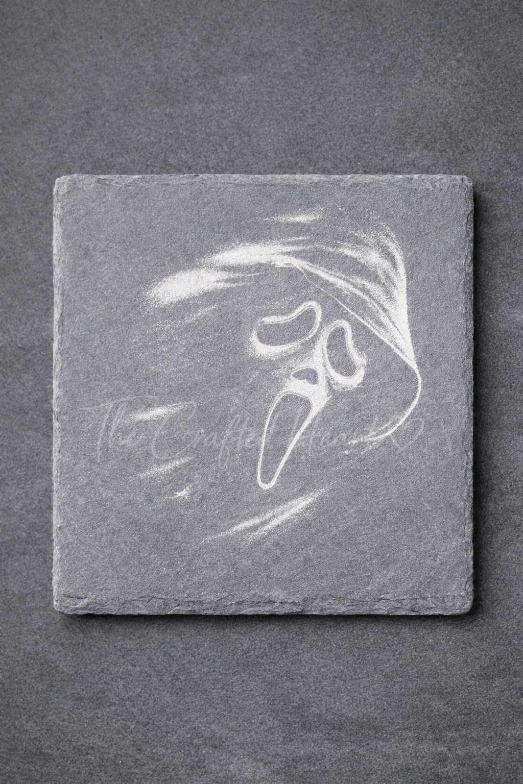 Horror Character Slate Coasters – Set of 4