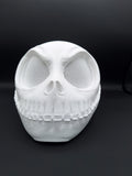 3D Printed Skeleton Helmet – Paint-Ready Full Helmet