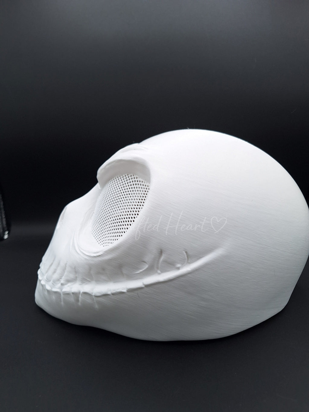 3D Printed Skeleton Helmet – Paint-Ready Full Helmet