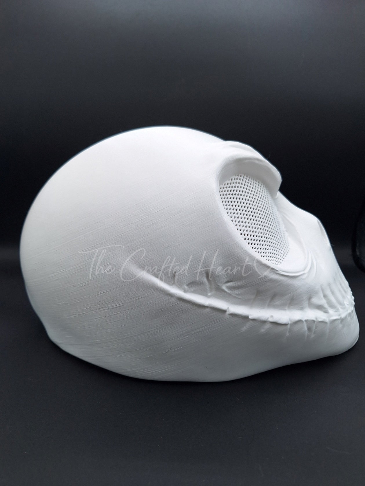 3D Printed Skeleton Helmet – Paint-Ready Full Helmet