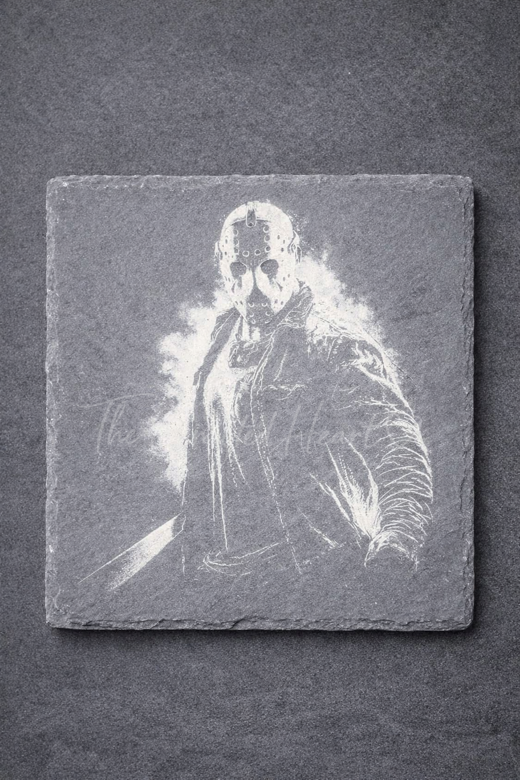 Horror Character Slate Coasters – Set of 4