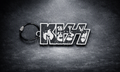 KISS Bag Tag or Keychain | Handmade Rock Band Fan Art Accessory