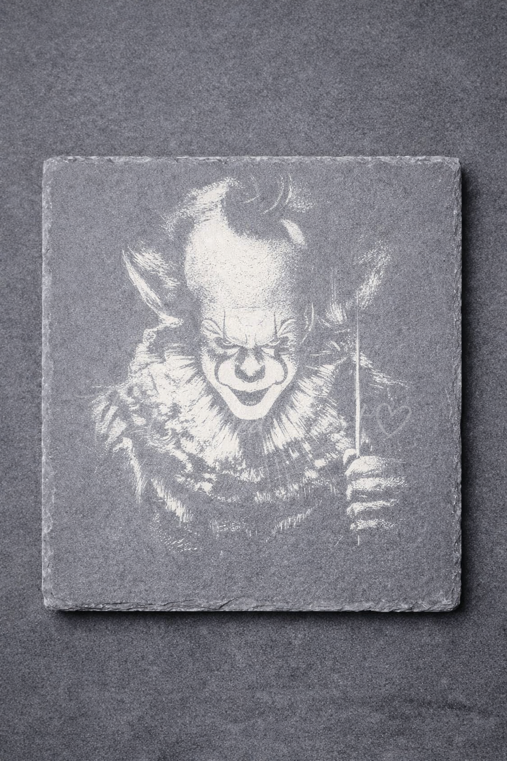 Horror Character Slate Coasters – Set of 4
