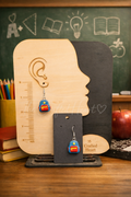 Backpack Dangle Earrings