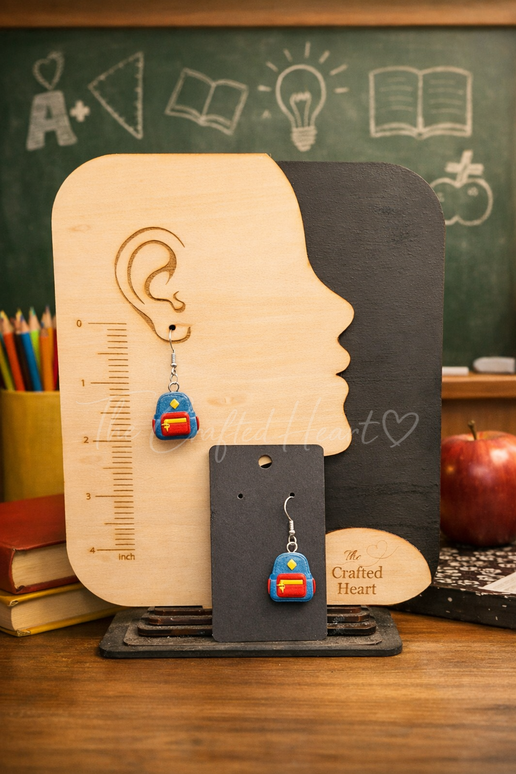 Backpack Dangle Earrings
