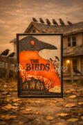 The Birds Hitchcock 3D Printed Magnet