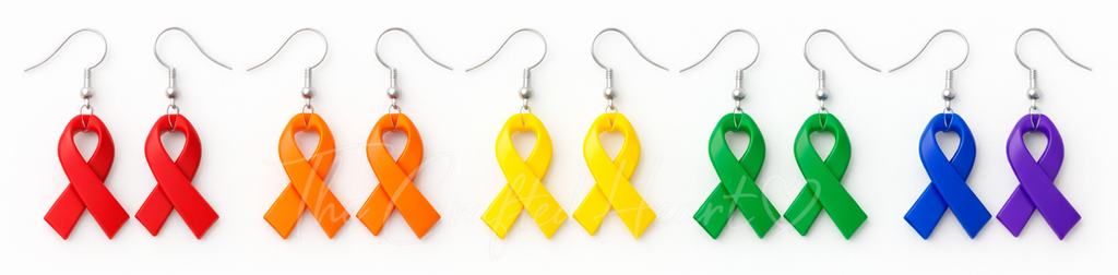 Awareness ribbon dangle