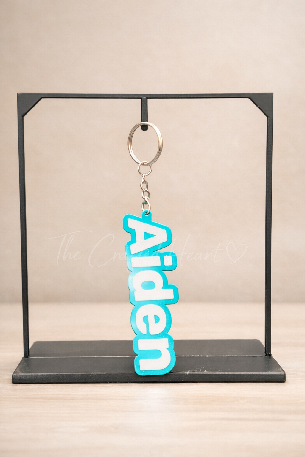Personalized 3D Printed Name Keychain